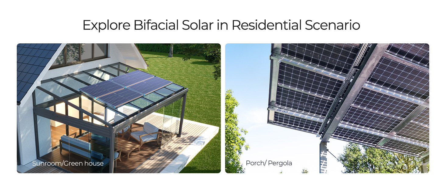 Renogy Bifacial 220 Watt 12 Volt Monocrystalline Solar Panel