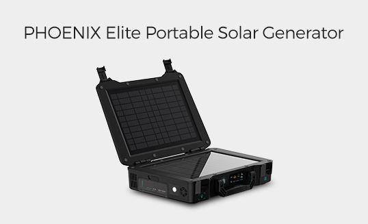 PHOENIX Elite Portable Solar Generator