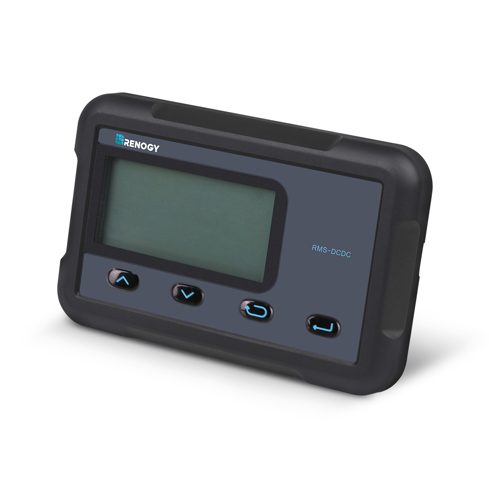 Monitoring Screen for DC-DC MPPT Battery Charger Series